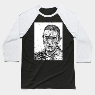 YUKIO MISHIMA ink portrait.1 Baseball T-Shirt